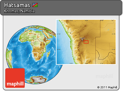 Physical Location Map of Hatsamas
