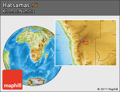 Physical Location Map of Hatsamas