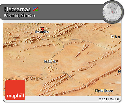 Satellite Panoramic Map of Hatsamas