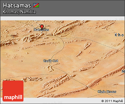 Satellite Panoramic Map of Hatsamas