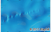 Physical Map of the area around 23° 3' 19" S, 20° 19' 30" W