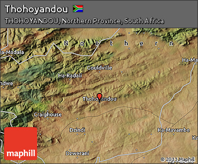 Satellite Map of Thohoyandou