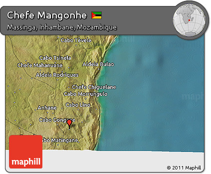 Satellite 3D Map of Chefe Mangonhe