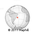 Outline Map of the Area around 23° 3' 19" S, 37° 19' 30" W, rectangular outline