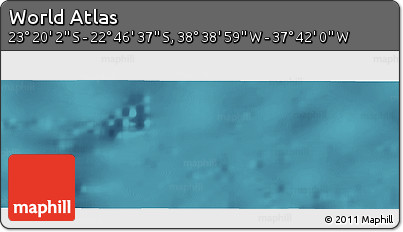 Satellite Panoramic Map of the Area around 23° 3' 19" S, 38° 10' 29" W