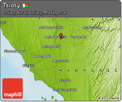 Physical Map of Tsiosy