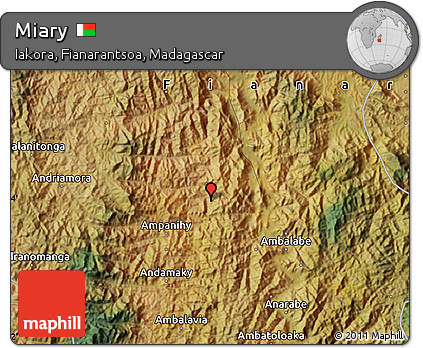 Satellite Map of Miary