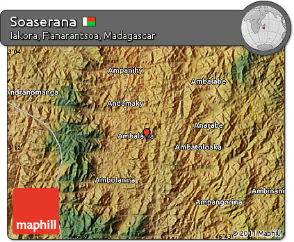 Satellite Map of Soaserana