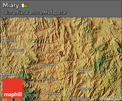 Satellite Map of Miary