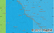 Political Map of the area around 23° 3' 19" S, 61° 58' 30" W