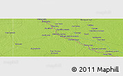 Physical Panoramic Map of El Chorro