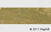 Satellite Panoramic Map of the area around 23° 3' 19" S, 62° 49' 30" W
