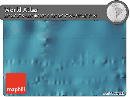 Satellite Map of the Area around 23° 3' 19" S, 72° 10' 30" W