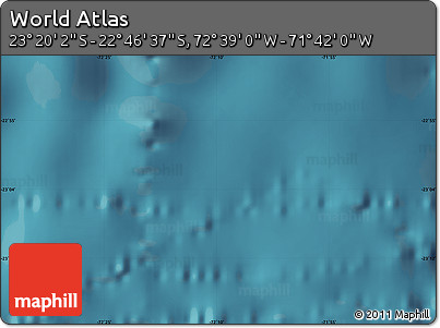 Satellite Map of the Area around 23° 3' 19" S, 72° 10' 30" W