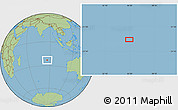 Savanna Style Location Map of the area around 23° 3' 19" S, 85° 55' 30" E