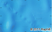 Shaded Relief Map of the area around 23° 3' 19" S, 85° 46' 30" W
