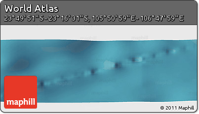 Satellite Panoramic Map of the Area around 23° 33' 11" S, 106° 19' 29" E