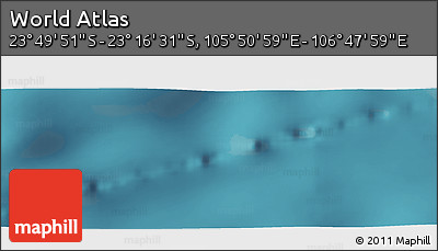 Satellite Panoramic Map of the Area around 23° 33' 11" S, 106° 19' 29" E