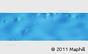 Shaded Relief Panoramic Map of the area around 23° 33' 11" S, 107° 52' 30" W