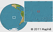 Satellite Location Map of the area around 23° 33' 11" S, 108° 43' 29" W