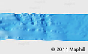 Physical Panoramic Map of the area around 23° 33' 11" S, 111° 16' 30" W