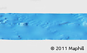 Physical Panoramic Map of the area around 23° 33' 11" S, 113° 49' 29" W