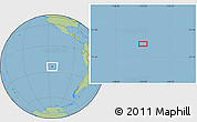 Savanna Style Location Map of the area around 23° 33' 11" S, 115° 31' 30" W