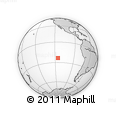 Outline Map of the Area around 23° 33' 11" S, 115° 31' 30" W, rectangular outline