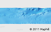 Physical Panoramic Map of the area around 23° 33' 11" S, 115° 31' 30" W
