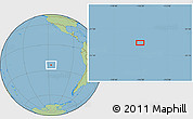 Savanna Style Location Map of the area around 23° 33' 11" S, 116° 22' 30" W