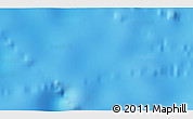 Shaded Relief 3D Map of the area around 23° 33' 11" S, 117° 13' 29" W