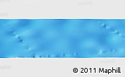 Shaded Relief Panoramic Map of the area around 23° 33' 11" S, 118° 4' 29" W