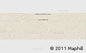 Shaded Relief Panoramic Map of the area around 23° 33' 11" S, 124° 10' 30" E