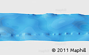 Political Panoramic Map of the area around 23° 33' 11" S, 12° 40' 30" W