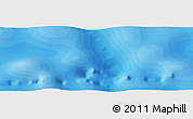 Political Panoramic Map of the area around 23° 33' 11" S, 13° 31' 30" W