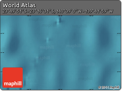 Satellite Map of the Area around 23° 33' 11" S, 140° 10' 30" W