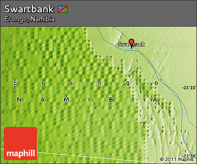 Physical Map of Swartbank