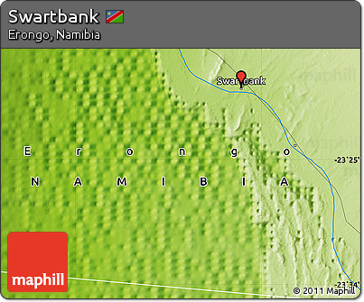 Physical Map of Swartbank