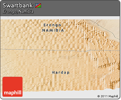 Satellite Panoramic Map of Swartbank