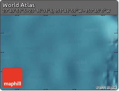 Satellite Map of the Area around 23° 33' 11" S, 151° 13' 29" W