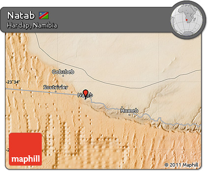 Satellite Map of Natab
