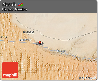 Satellite Map of Natab