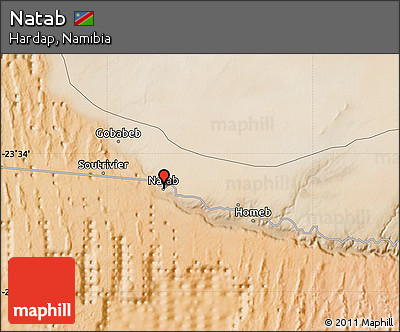 Satellite Map of Natab