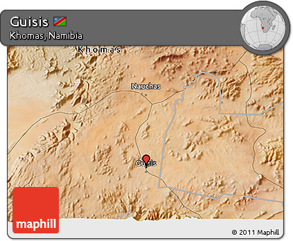 Satellite 3D Map of Guisis