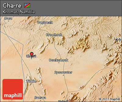 Satellite 3D Map of Cha-re