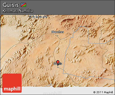 Satellite 3D Map of Guisis