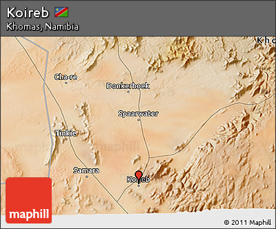 Satellite 3D Map of Koireb