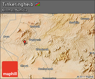 Satellite 3D Map of Tinkeringheib