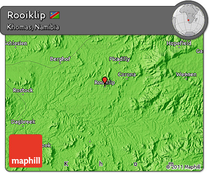 Political Map of Rooiklip