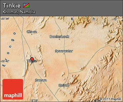 Satellite Map of Tinkie